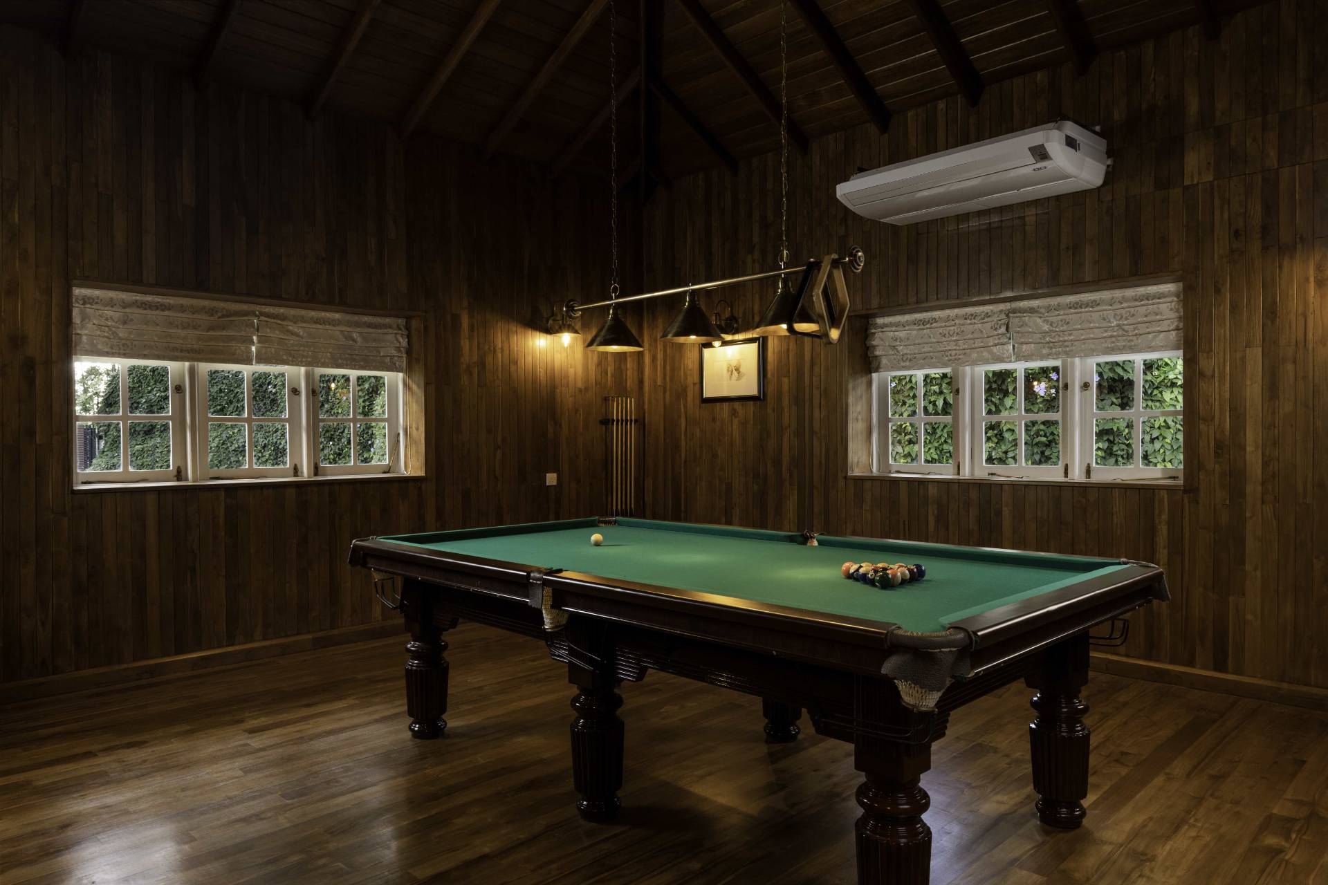 Billiard room